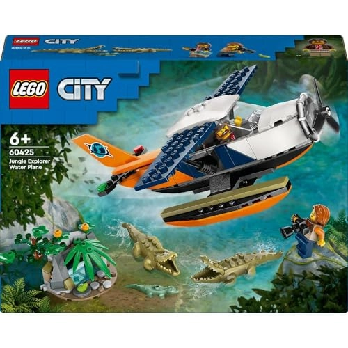 City Jungle Explorer Water Plane (60425) - 6 Plus 2 Minifigures