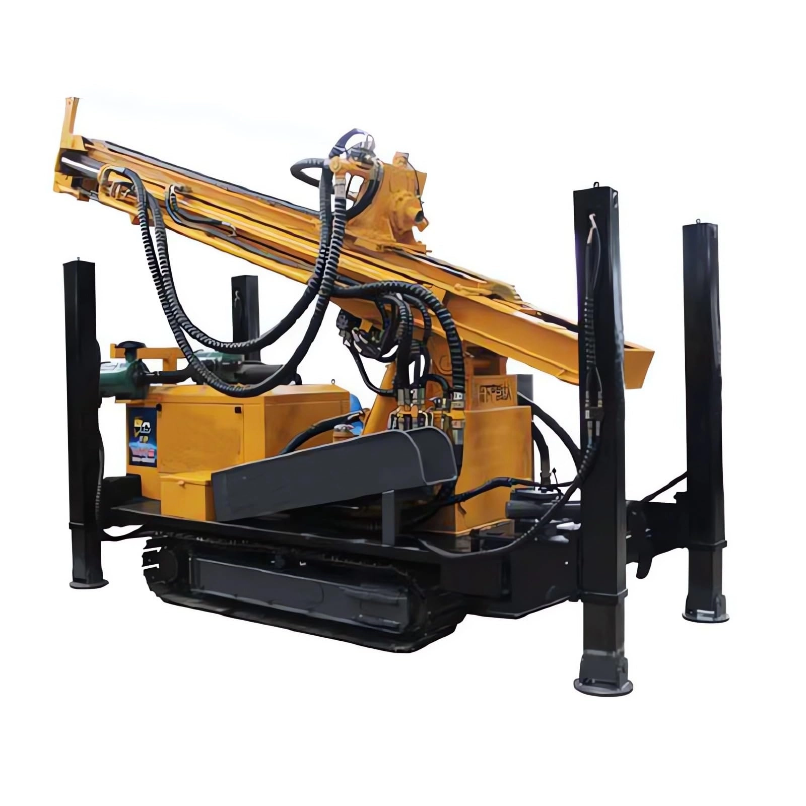 Generic Hydraulic Borehole Drilling Rig - 300m Core Sampling