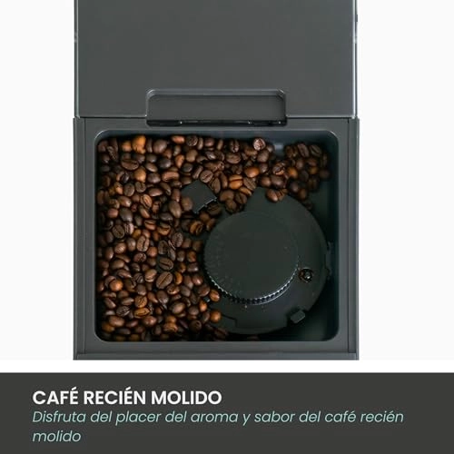 Cafetera Superautomática - 15-level Grinder Milk Steamer