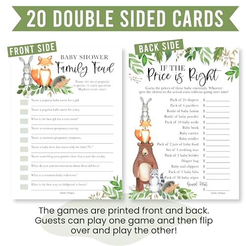 Baby Shower Games - Adult