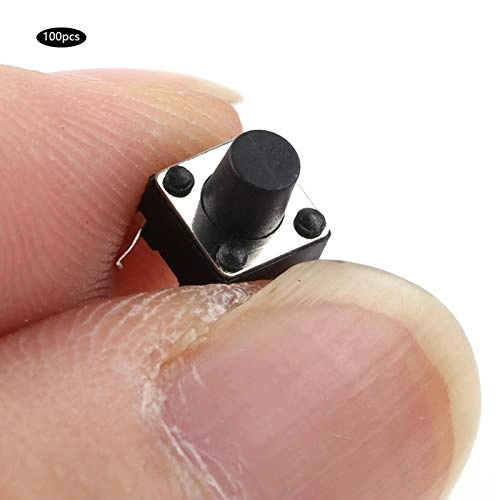 Momentary Tactile Button Switch - 100 pcs