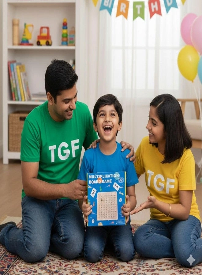 Multiplication Board Game - Ages 3-10