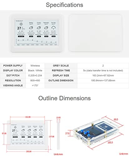 E-Paper Evaluation Kit - 7.5-inch 16GB