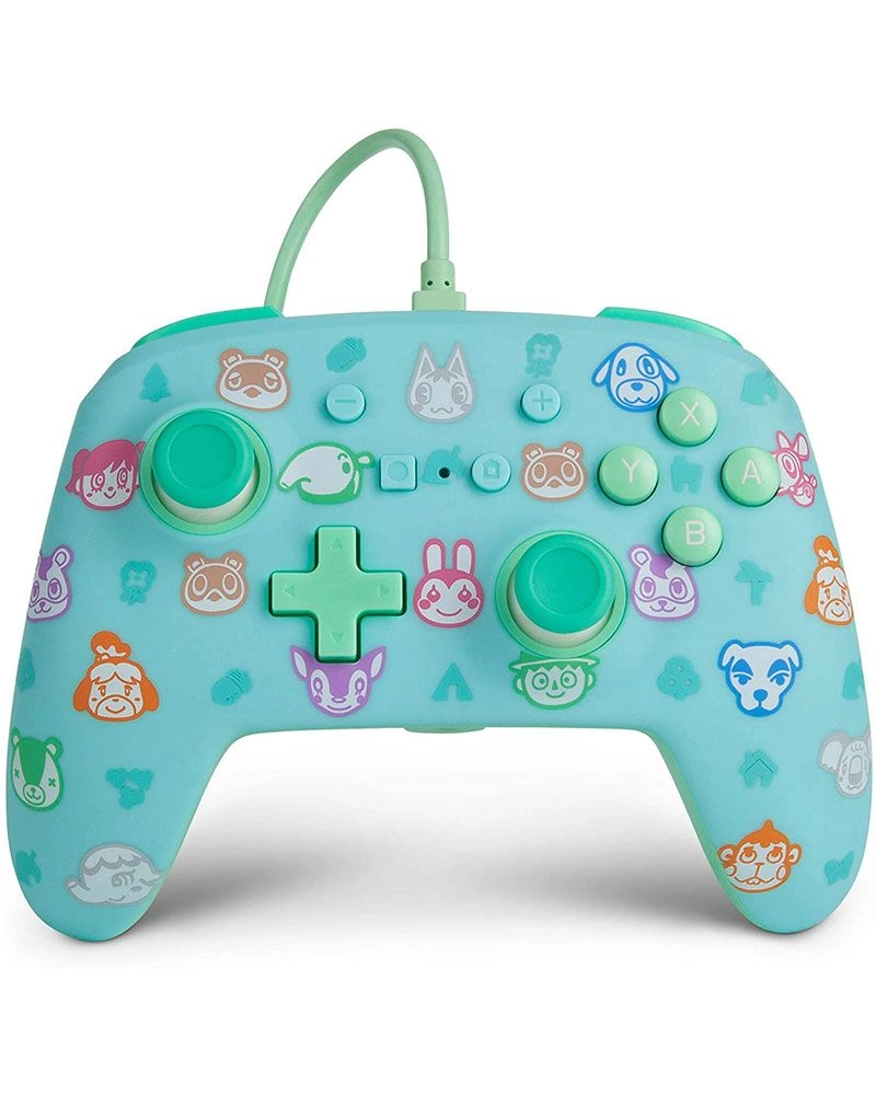PowerA Enhanced Wired Gaming Controller - Animal Crossing Nintendo Switch