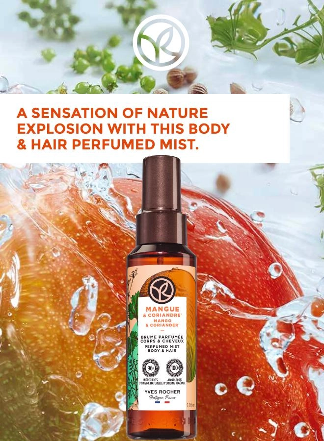 BODY AND HAIR MIST - 100ML Mango Coriander