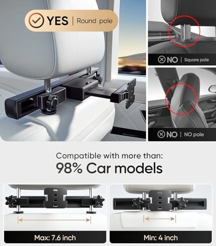 Car TV Headrest Monitor - 14 inch