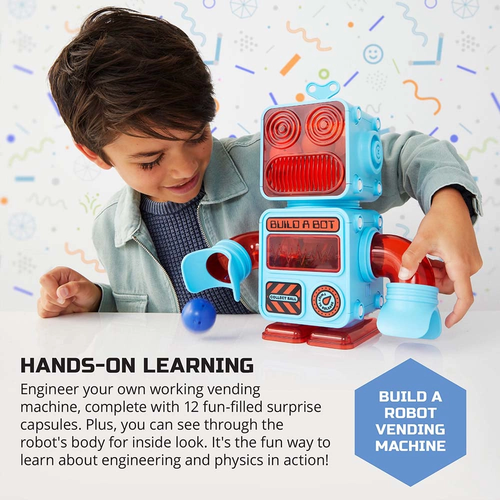 Mindblown Stem Diy Prize - Pod Robot Kit - 8 years+ 52 pieces