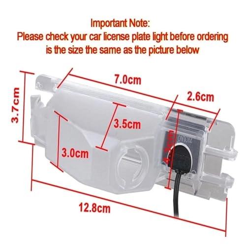 Rear View Mirror Camera - Night vision 1024 × 600