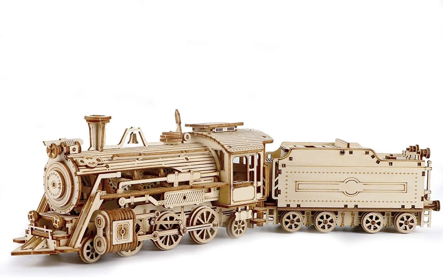 RoWood Steam Train - Steam locomotive 308 pcs
