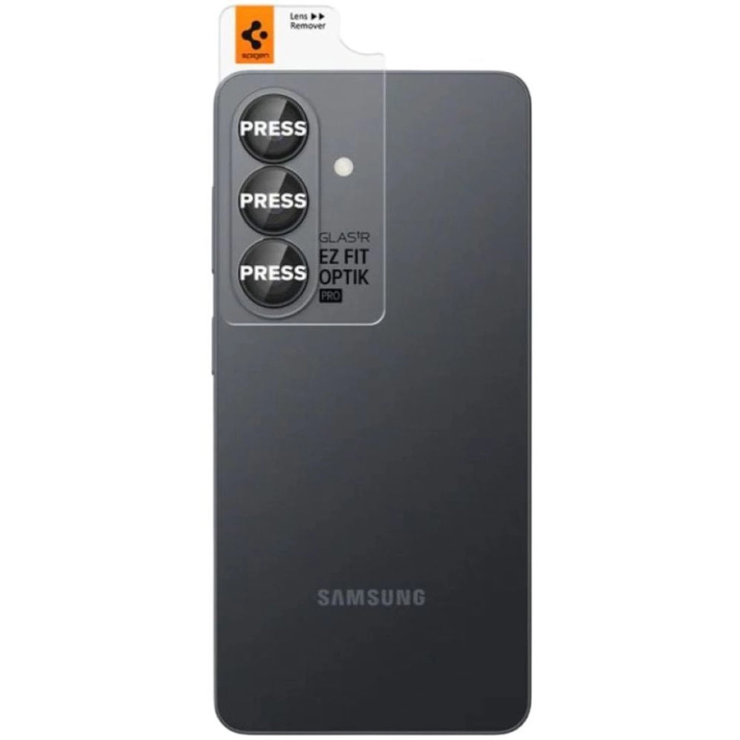 Spigen Clear Tempered Glass Camera Lens Protector for Samsung Galaxy S26 (2-Pack)