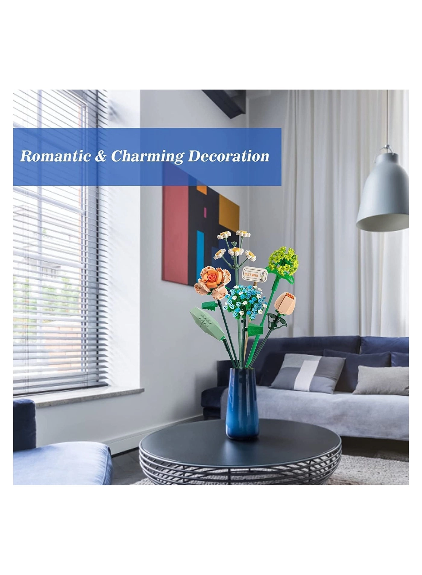 Flower Bouquet Building Blocks - ABS plastic