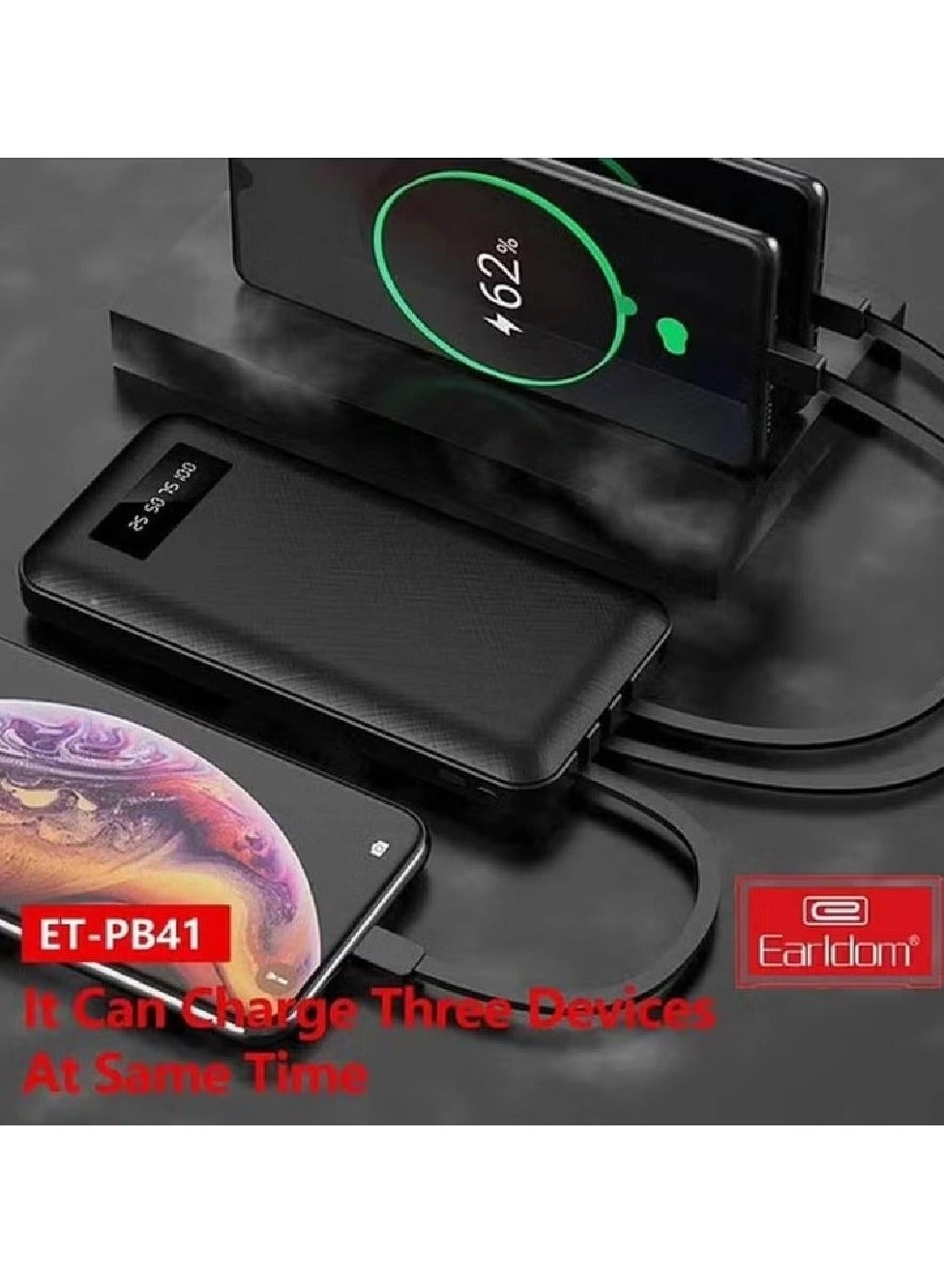 Wireless fast Charging Power Bank - 10000mAh