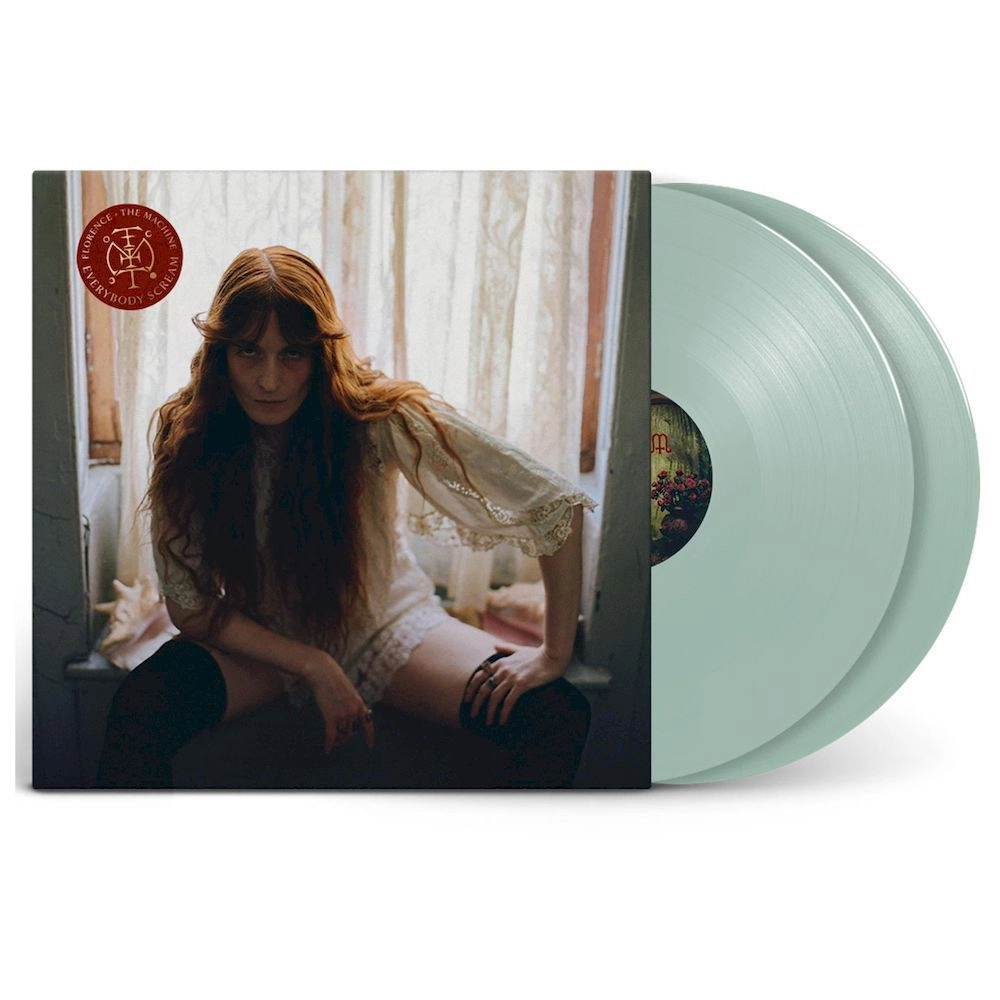Florence + The Machine Everybody Scream - Dead Bluebell edition Transparent turquoise colored double vinyl