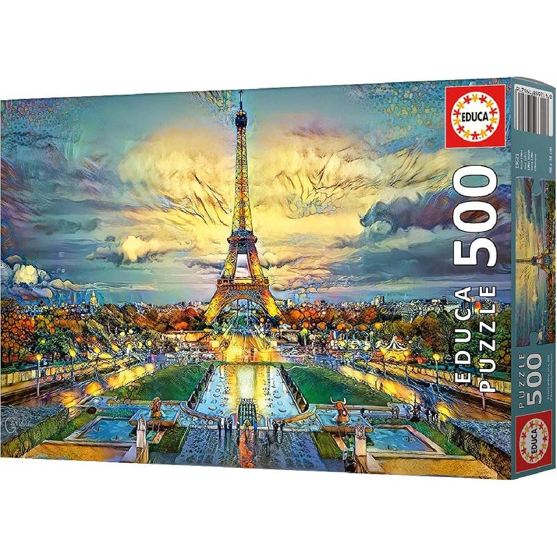 Educa Eifel Tower Puzzle (19621) - 500 pcs