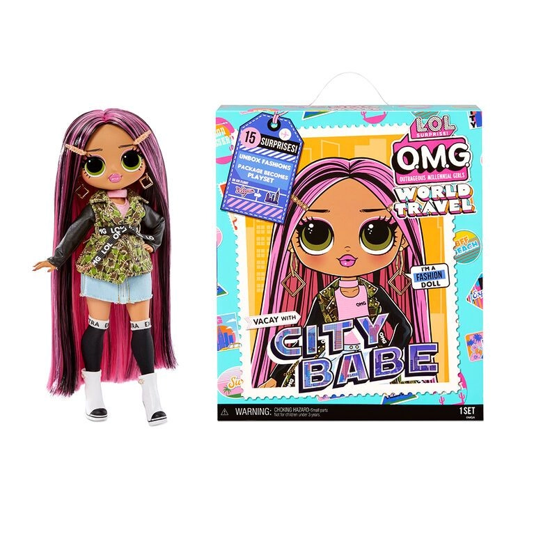 City Babe Fashion Doll - Limited Edition Poseable Ages 3+