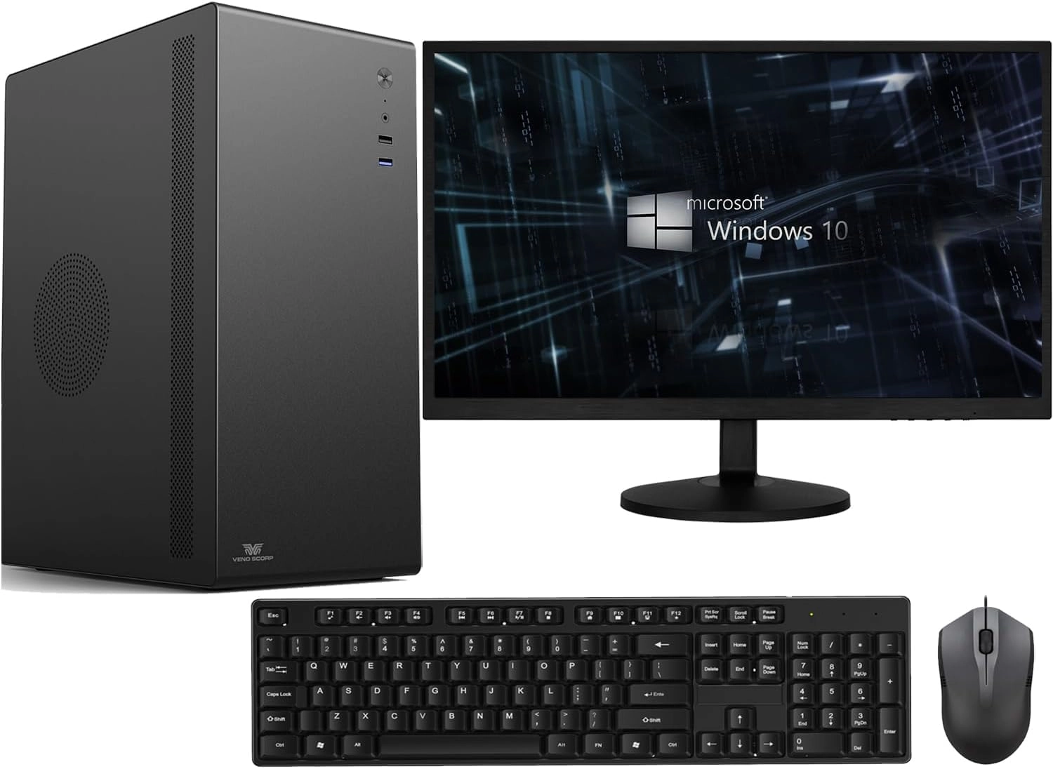 Veno Scorp Intel i7 4770 - 16GB 512GB + 21.5-inch Monitor - 1920x1080 + Keyboard + Mouse