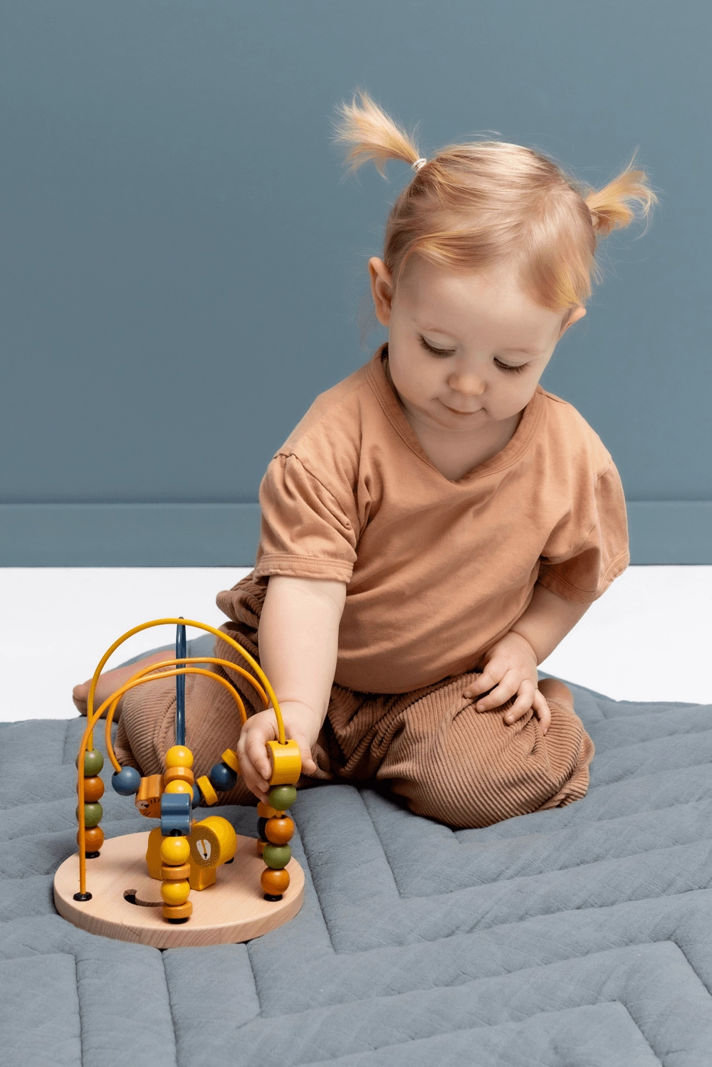 Wooden Animal Beads Maze - Suitable for 12 months and above