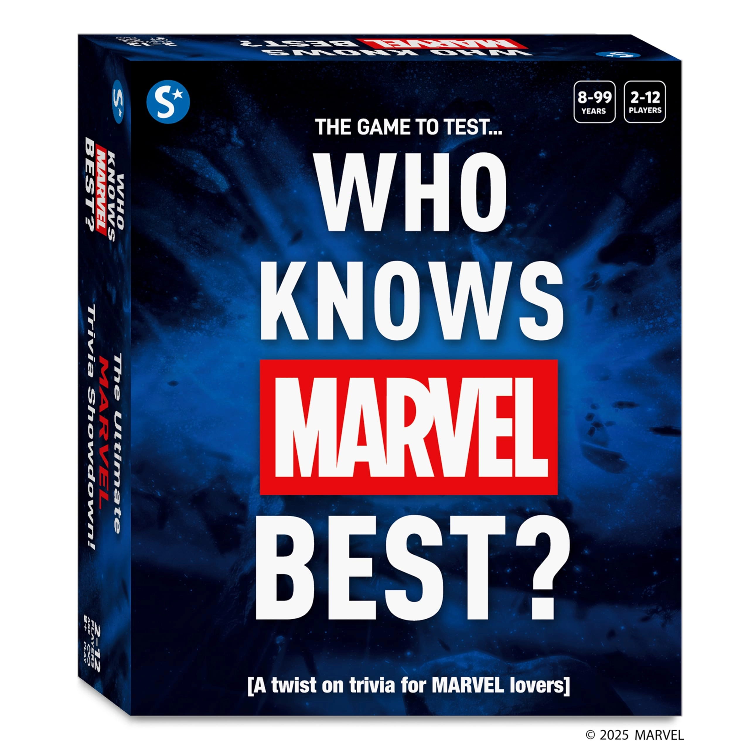Skillmatics Who Knows Marvel Best - 200 Game Cards 8 years and up English