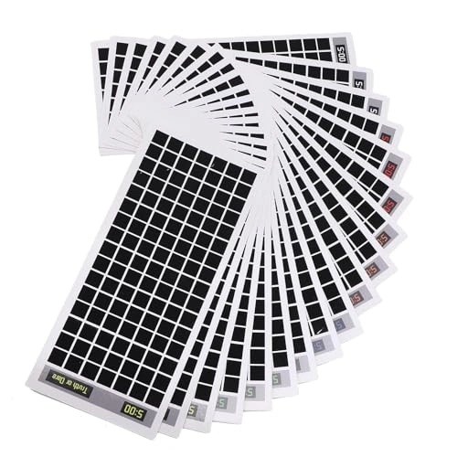 Minesweeping Scratch Off Cards - 18 Cards Pack 18 months and up English