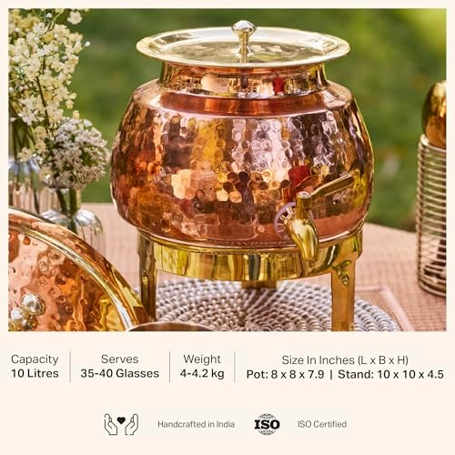 Copper Water Dispenser - 10L