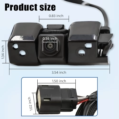 Backup Camera - Fit for 2016-2019 Chevy Silverado GMC Sierra 1500 2500HD 3500HD