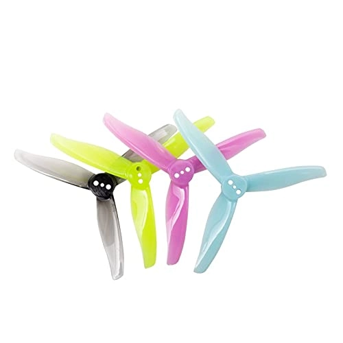 3X1.6X3 3-Blade PC Propeller - 4Pairs Gray 1.5mm
