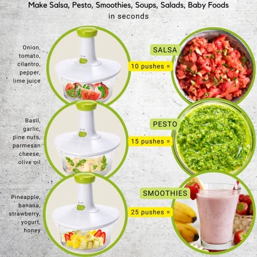 Express Manual Food Chopper - 6.8 Cups