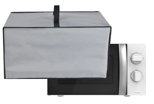 Microwave Oven Cover - 20L silver-grey