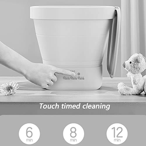Folding Clothes Washing Machine - Portable Ultrasonic Cleaning