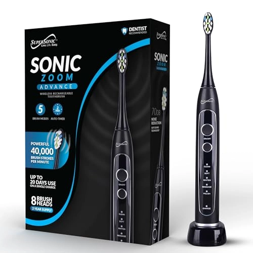 TB-5100 - 40,000 VPM Wireless Charging 8 Brush Heads