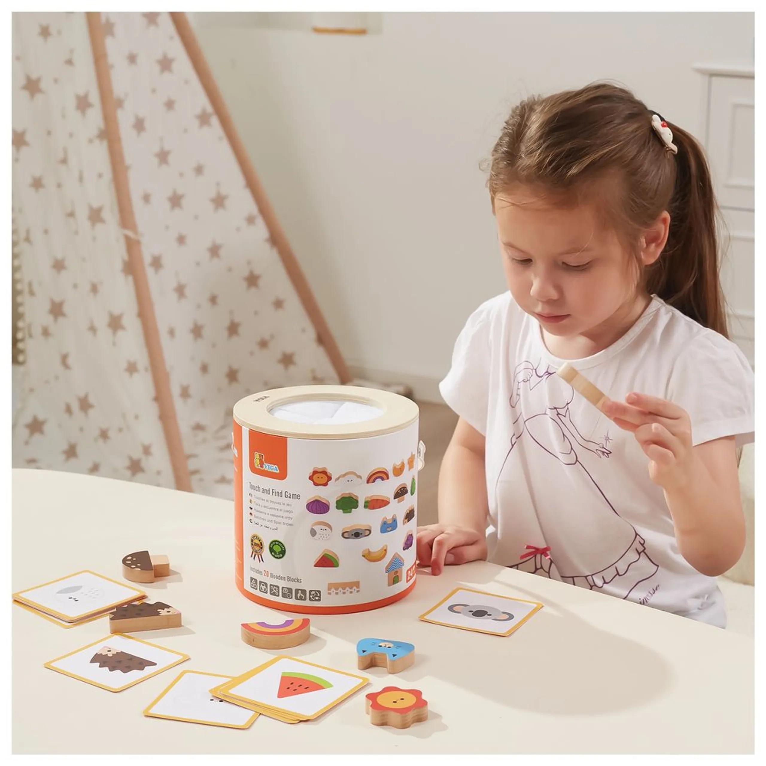 Touch and Find Matching Puzzle (29464294-44658) - 20 pcs