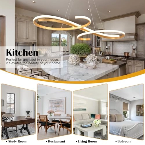 Light Fixture - 3000K 6500K Dimmable