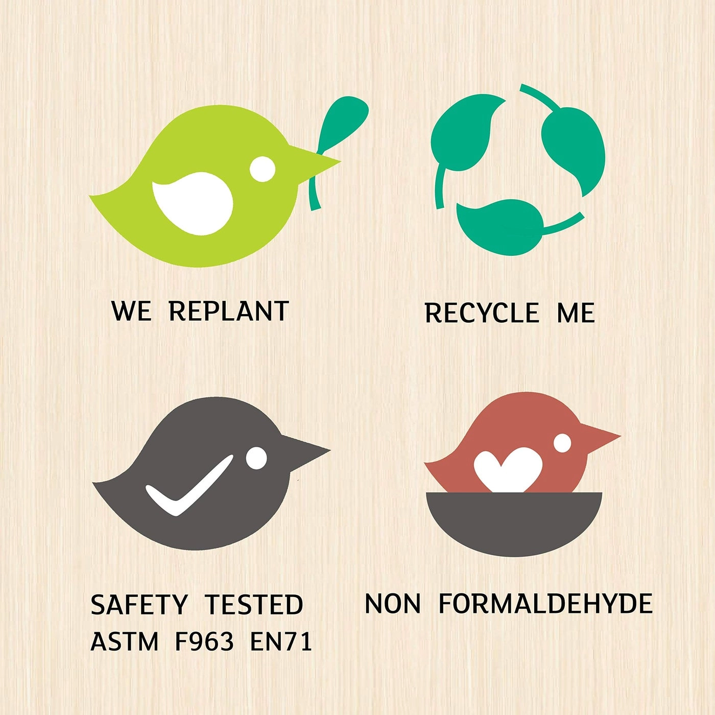 Stacking Garden Friends - 18 months+ 14 pieces