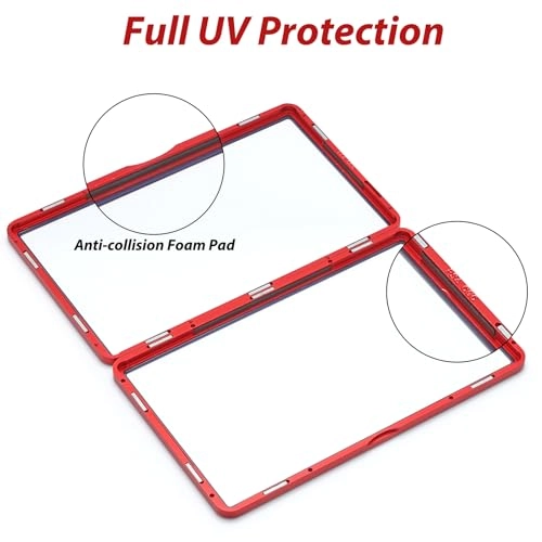 Graded Card Case - Magnetic Aluminum Alloy Fits 35PT PSA/CGC/CSG Cards UV Protection