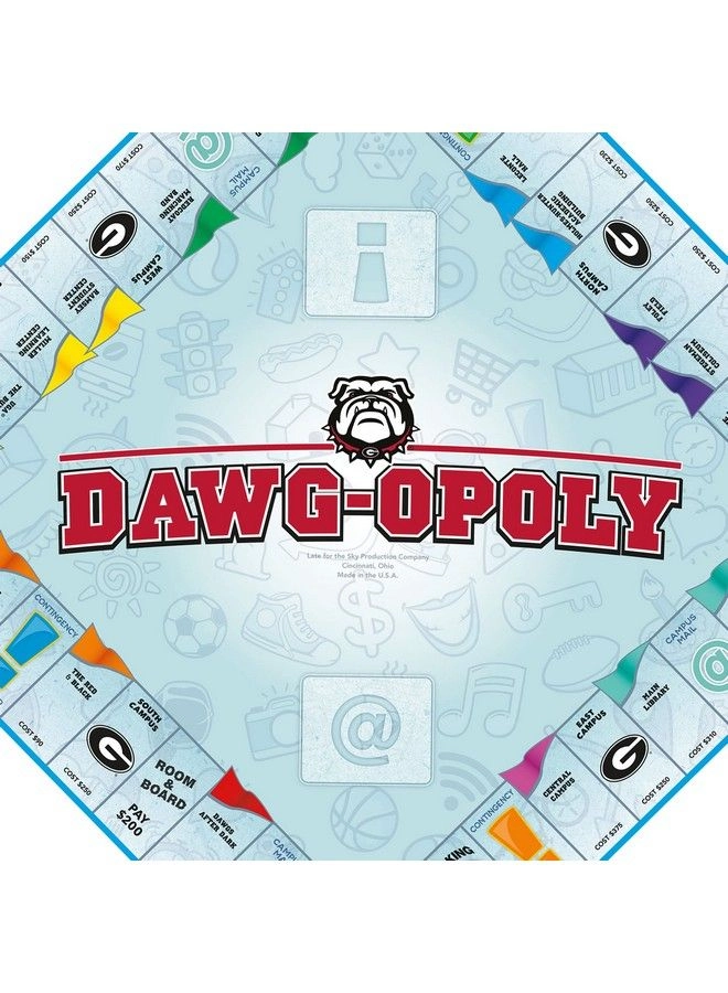 Dawgopoly - University Of Georgia Red Black