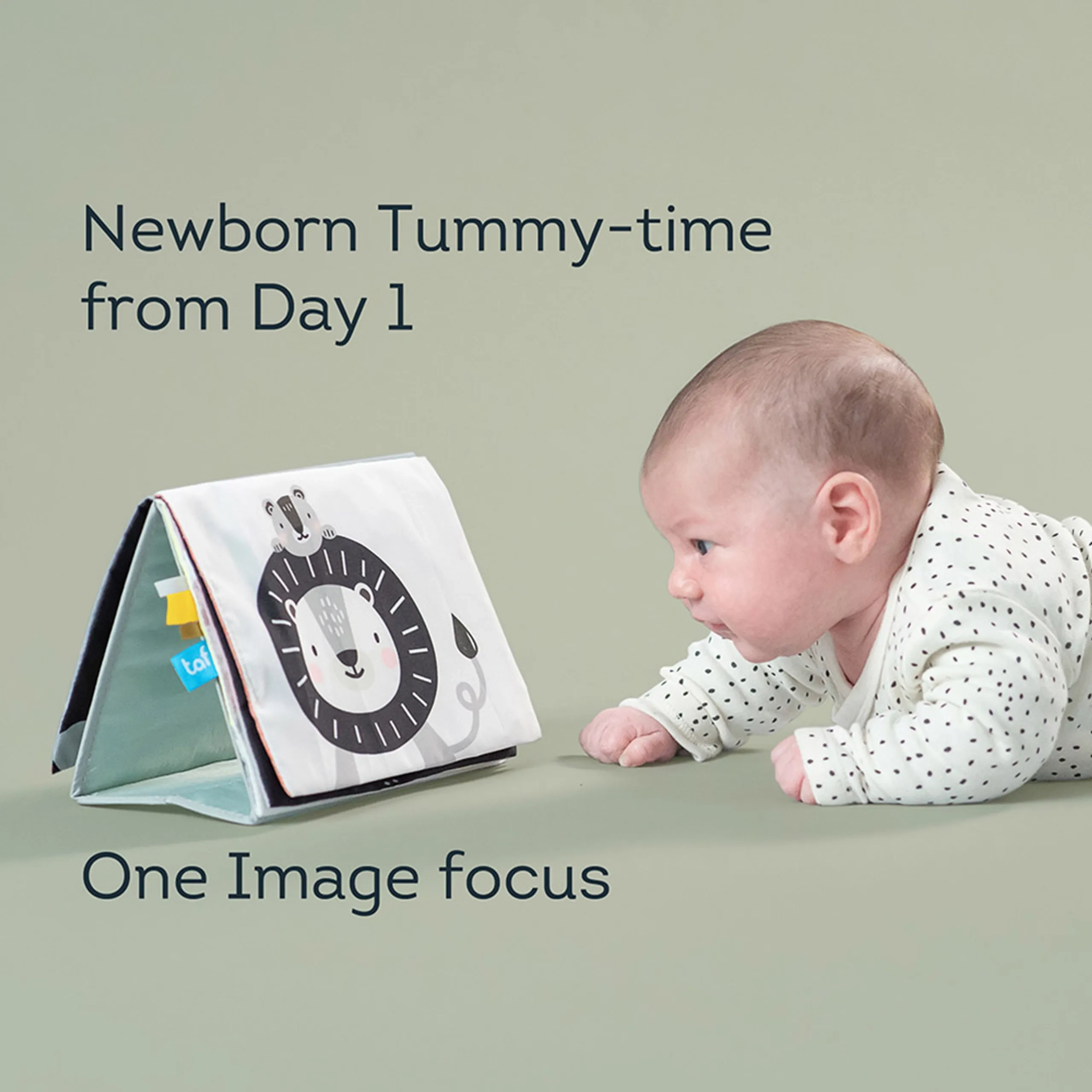 Tummy-time Mirror Polyester Book - 0-36 months