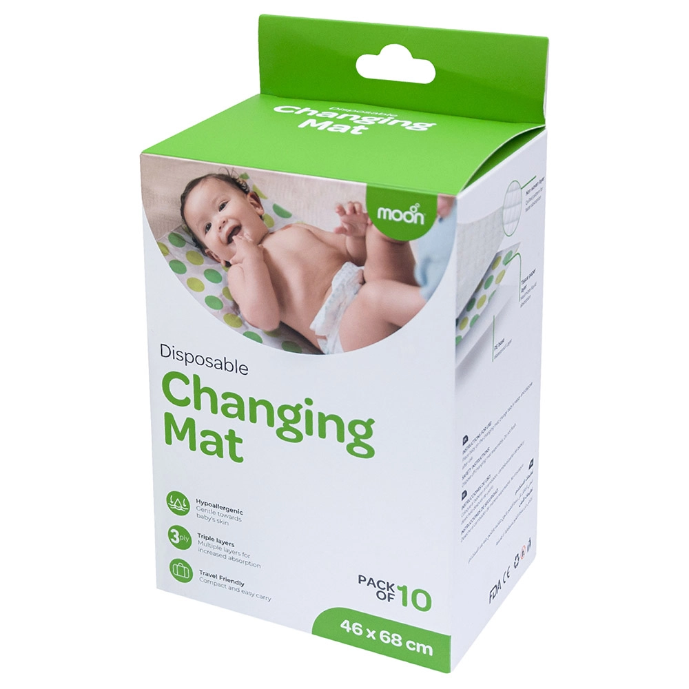 Perky Playmat + Disposable Changing Mat - Jungle Pals 0 month & above