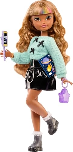 Zia Fashion Doll - Dream Besties 7 Accessories Wavy Brown Hair Ages 4+