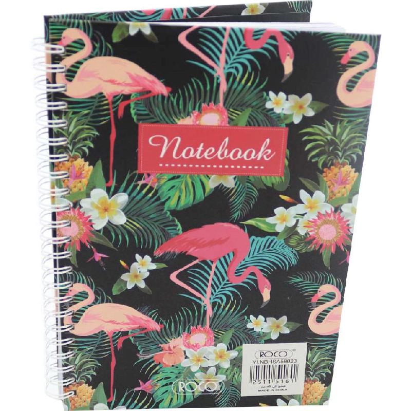 Notebook 19 X 26 cm Spiral - Grid 100 Sheets