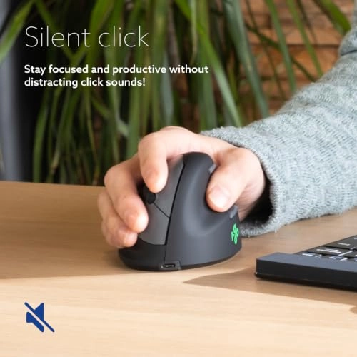 HE Break Ergonomic Vertical Mouse - Bluetooth