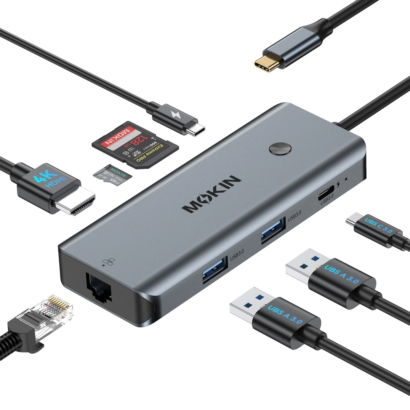 MOKiN USB C Hub