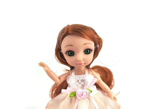 Sweet Annie Doll With Wardrobe - 6 Inches Blue Wardrobe Ages 3+