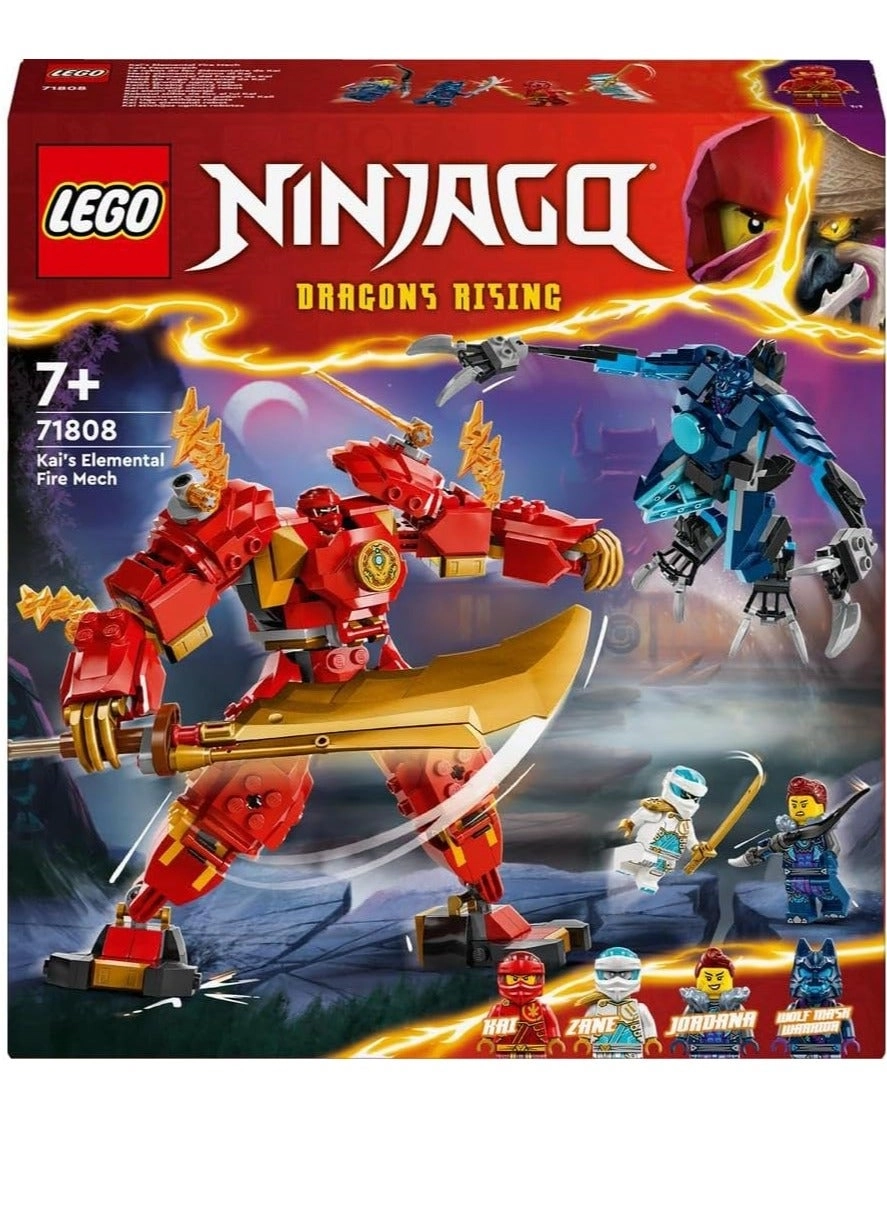NINJAGO Kai's Elemental Fire Mech (71808)