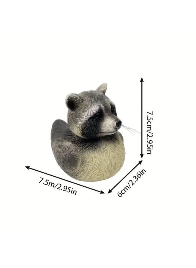 raccoon duck - Resin ABS