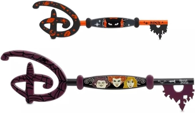 Sanderson Sisters key - 6'' (standard) + Binx key - 4'' (mini)