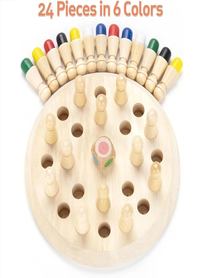 Memory Chess - Wooden Matchstick