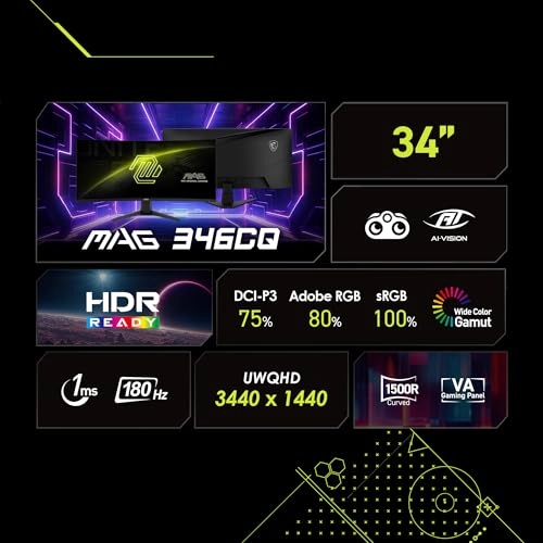 MAG 346CQ - 34 inch 3440 x 1440