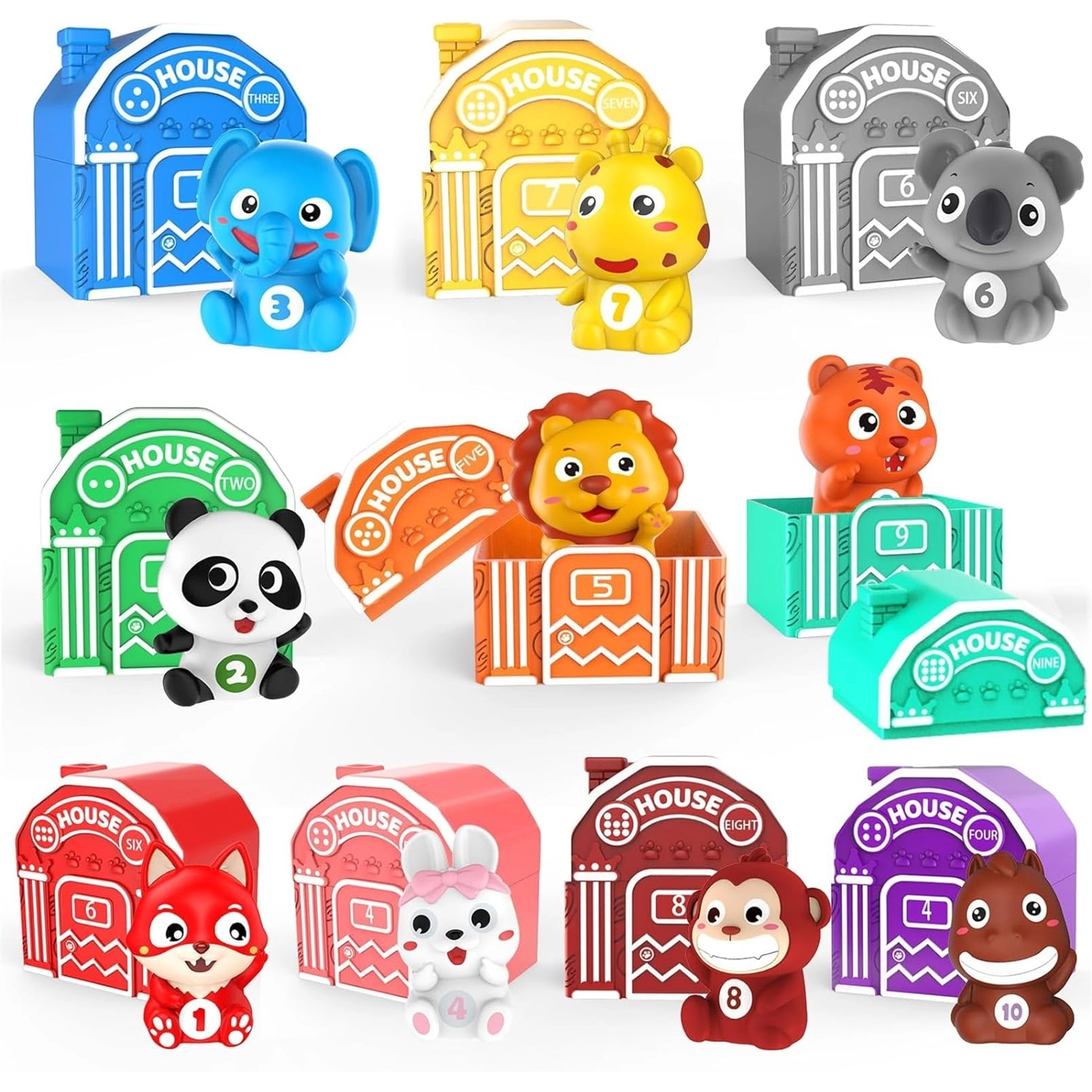 AM ANNA Farm Animals Toys - 1|2|3 Year Old 20 piece(s)