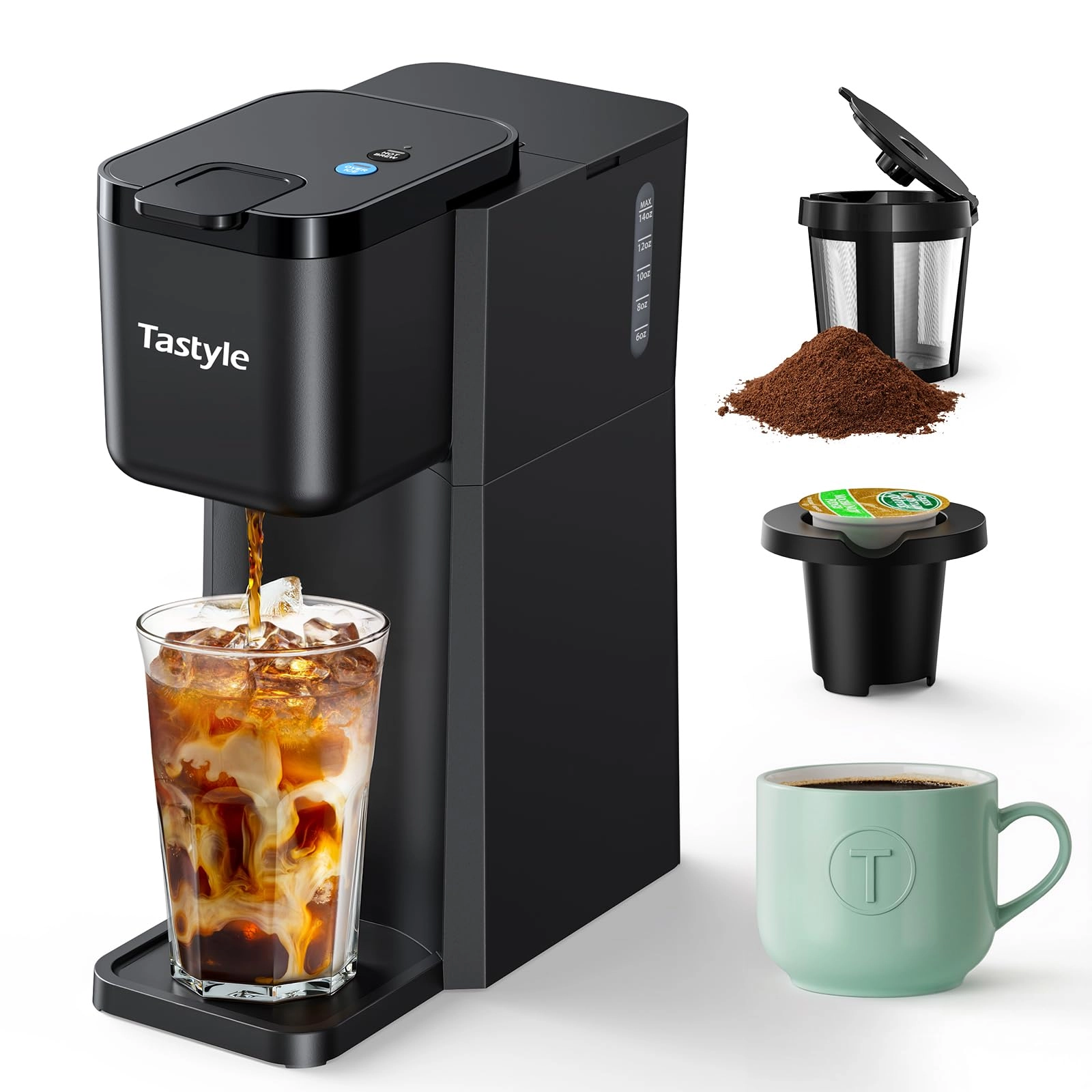 Tastyle Mini - K Cup & Ground 6-14oz