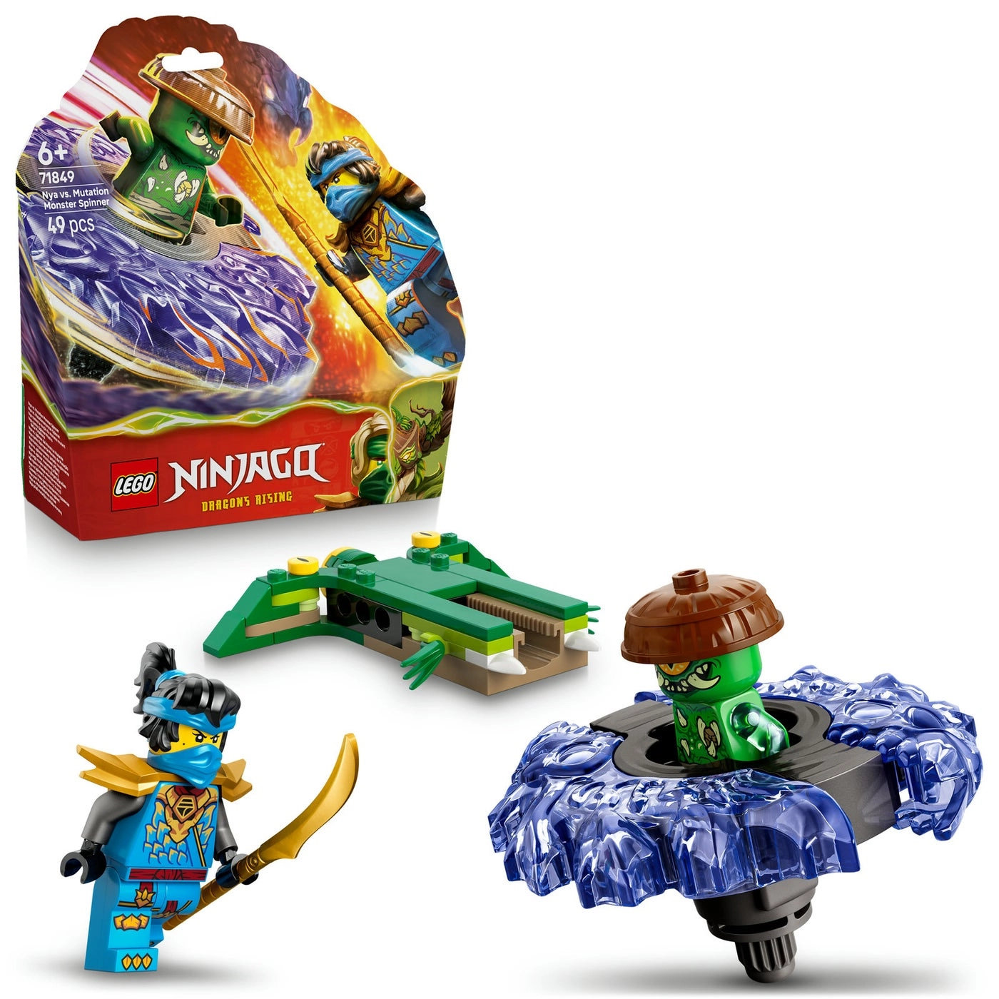 NINJAGO Nya vs. Mutation Monster Spinner (71849)